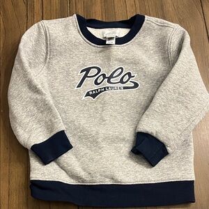 Ralph Lauren Navy and Gray Sweatshirt